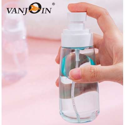 Small empty clear PET plastic lotion pump bottle 30ml 60ml 100ml travel kit set skincare bottle cosmetic packaging