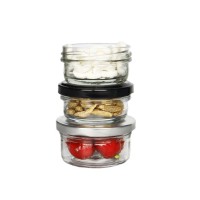 New Mason Jar for Shrimp Paste Salad Jar with Deep Lug Lid